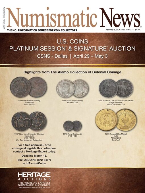Title details for Numismatic News by Active Interest Media HoldCo, Inc. - Available